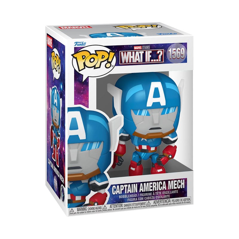 Funko POP! Marvel - What If...? - Captain America Mech #1569