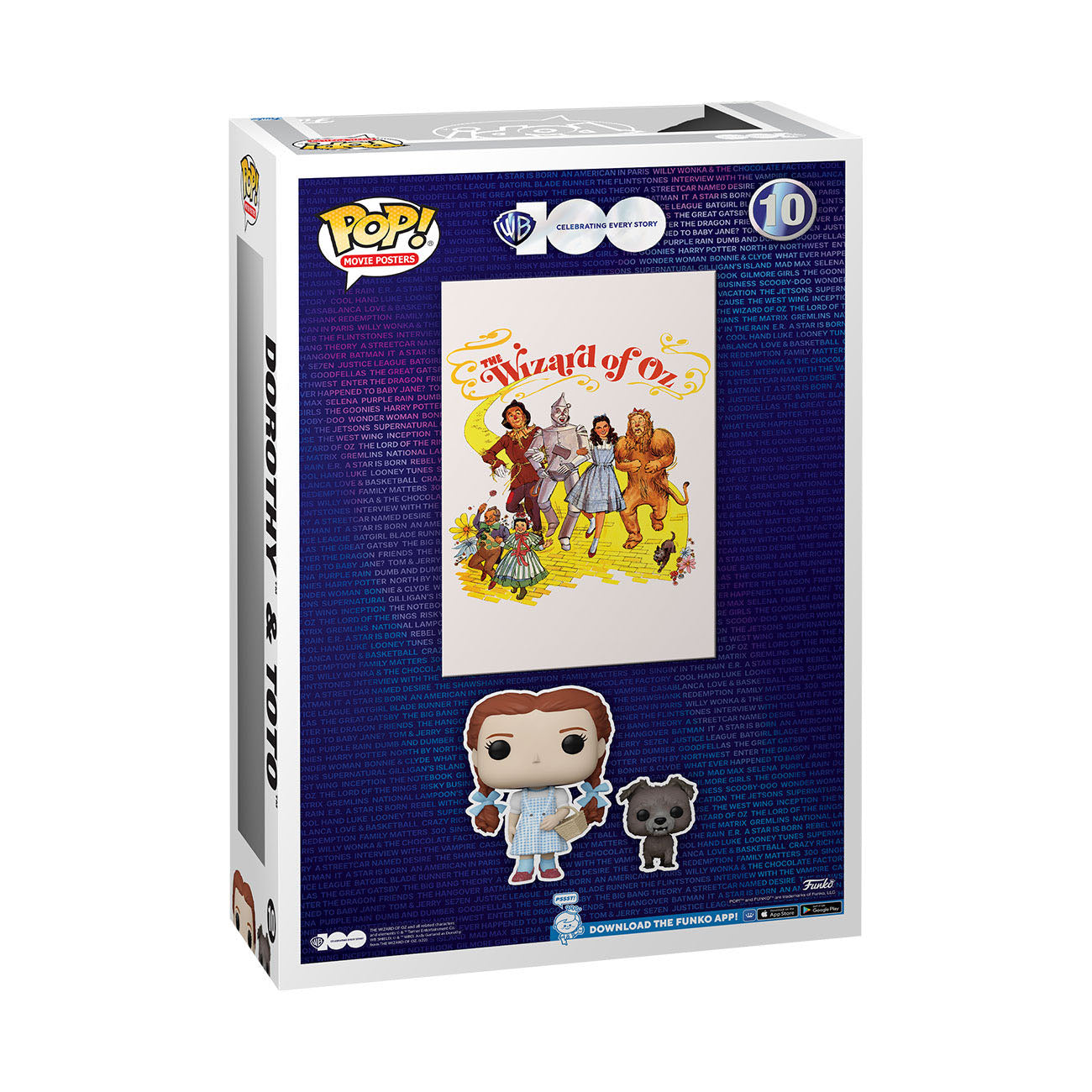 Funko POP! Movie Poster - Wizard of Oz : Dorothy & Toto (10) 'Diamond Collection'