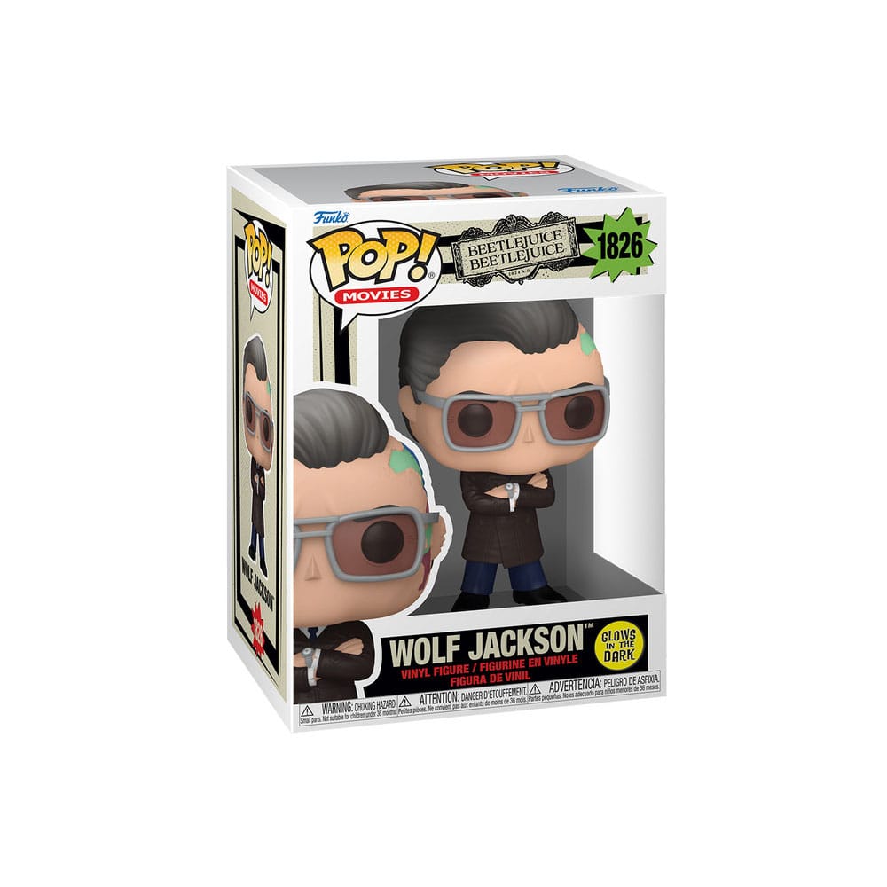 Funko POP! Movies - Beetlejuice Beetlejuice - Wolf Jackson (GITD) #1826