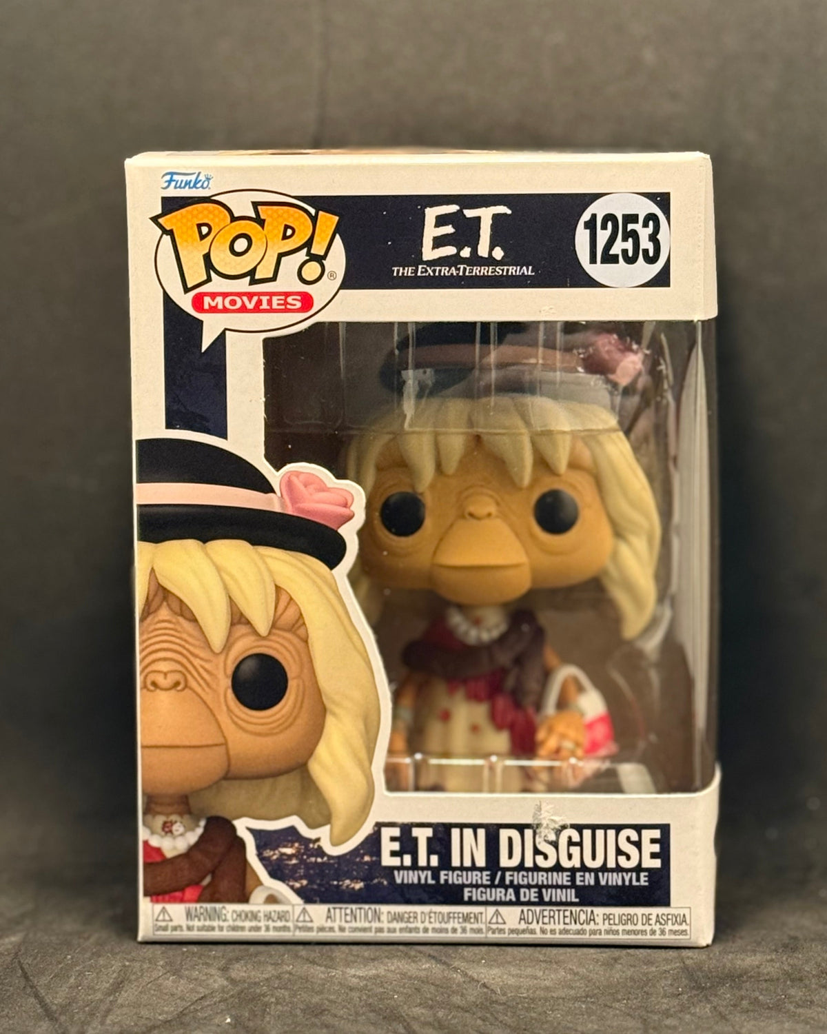Funko POP! Movies - E.T. (40th Anniversary) - E.T. in Disguise (1253) 'Small Box Damage'