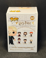 Funko POP! Movies - Harry Potter - Draco Malfoy w/Whip Spider (117) "Small Box Damage"