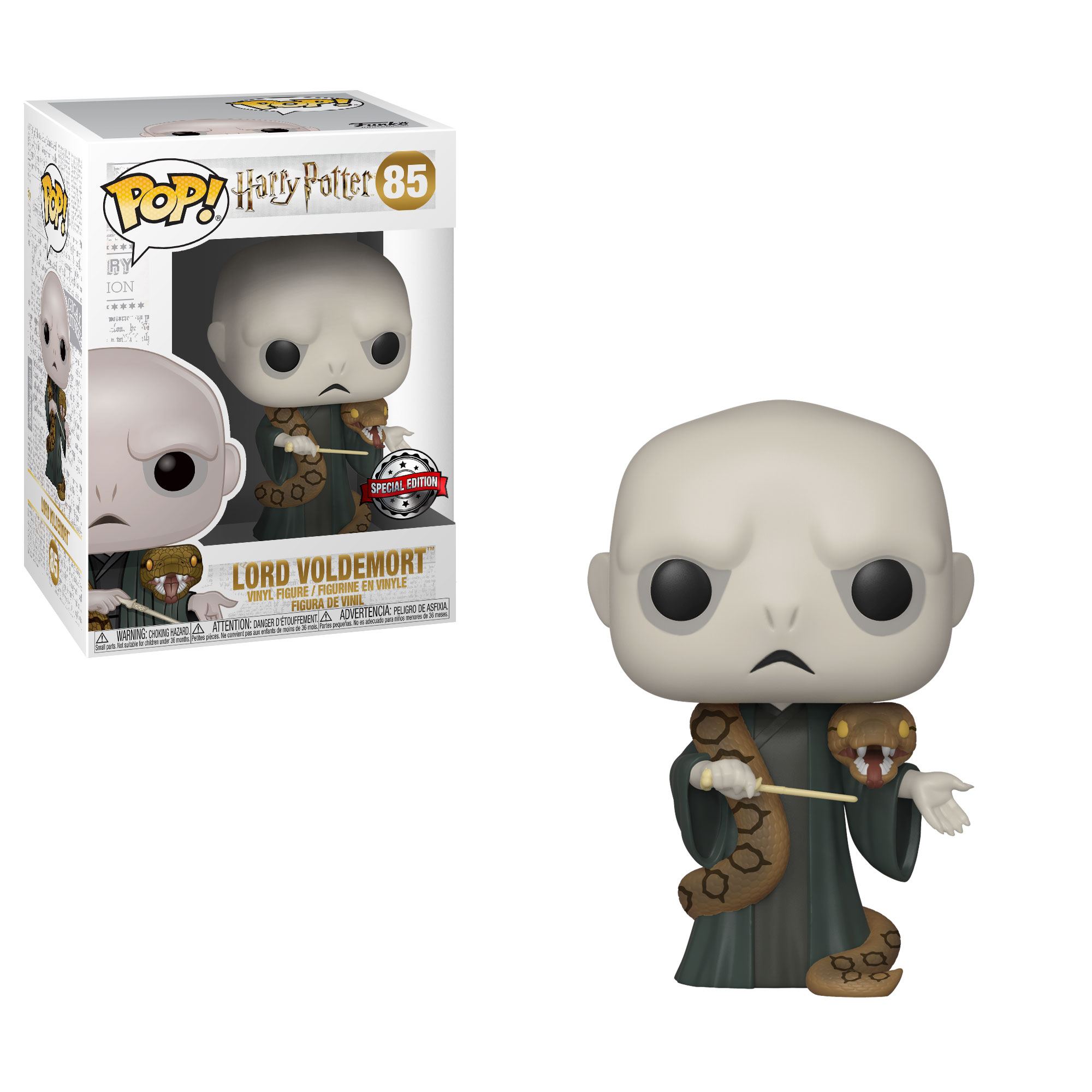 Funko POP! Movies - Harry Potter - Lord Voldemort w/ Nagini (85) Exclusive