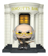 Funko POP! Movies - Harry Potter - Gringotts Head Goblin w/ Gringotts Bank (138) Exclusive