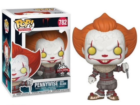 Funko POP! Movies - IT, Chapter Two - Vinyl Figure Pennywise w/ blade (782) Exclusive