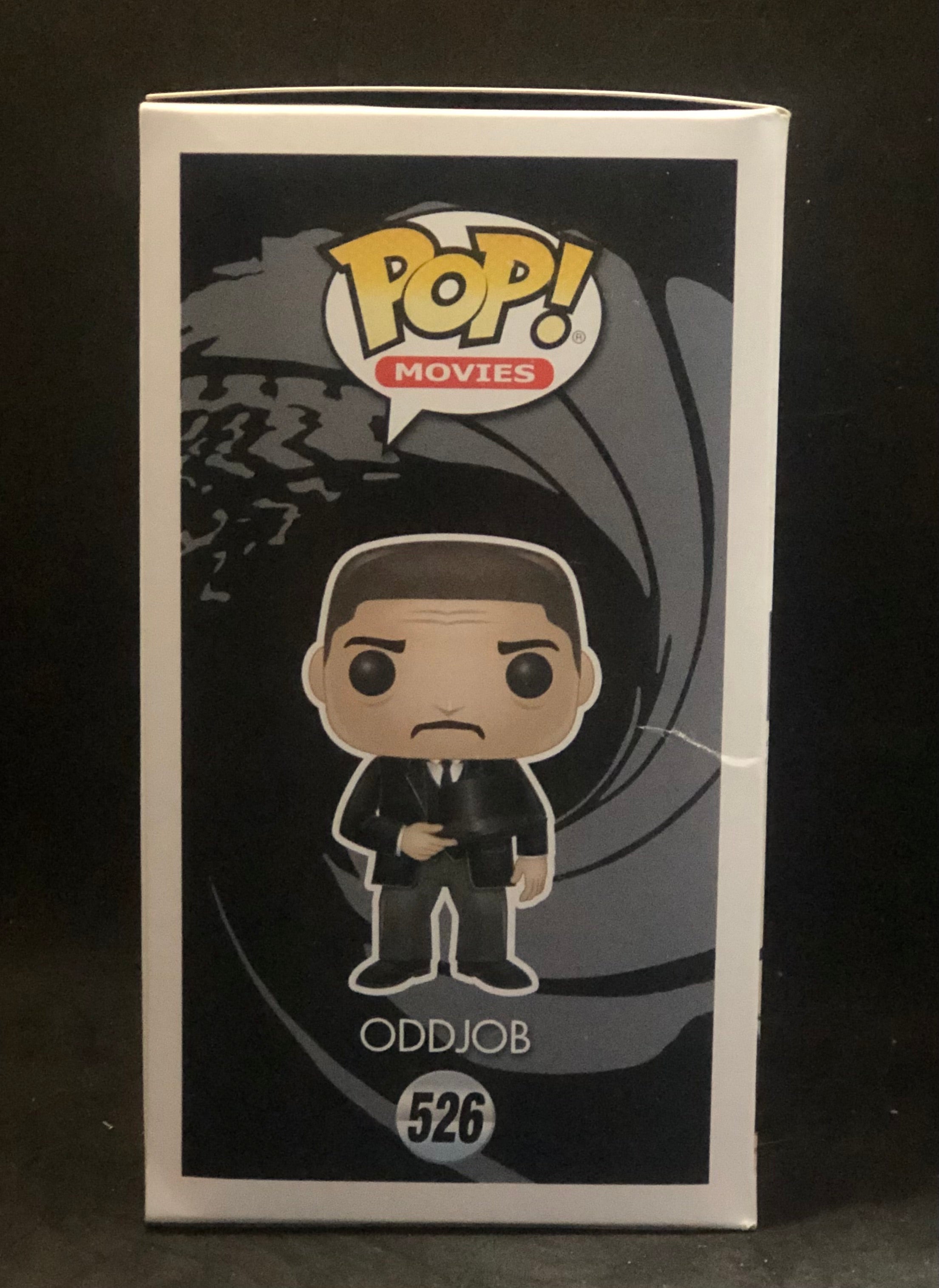 Funko POP! Movies - James Bond (007) - Oddjob (Trowing Hat) (from Goldfinger) (526) 'Small Box Damage'