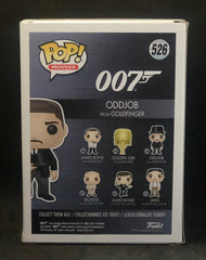 Funko POP! Movies - James Bond (007) - Oddjob (Trowing Hat) (from Goldfinger) (526) 'Small Box Damage'
