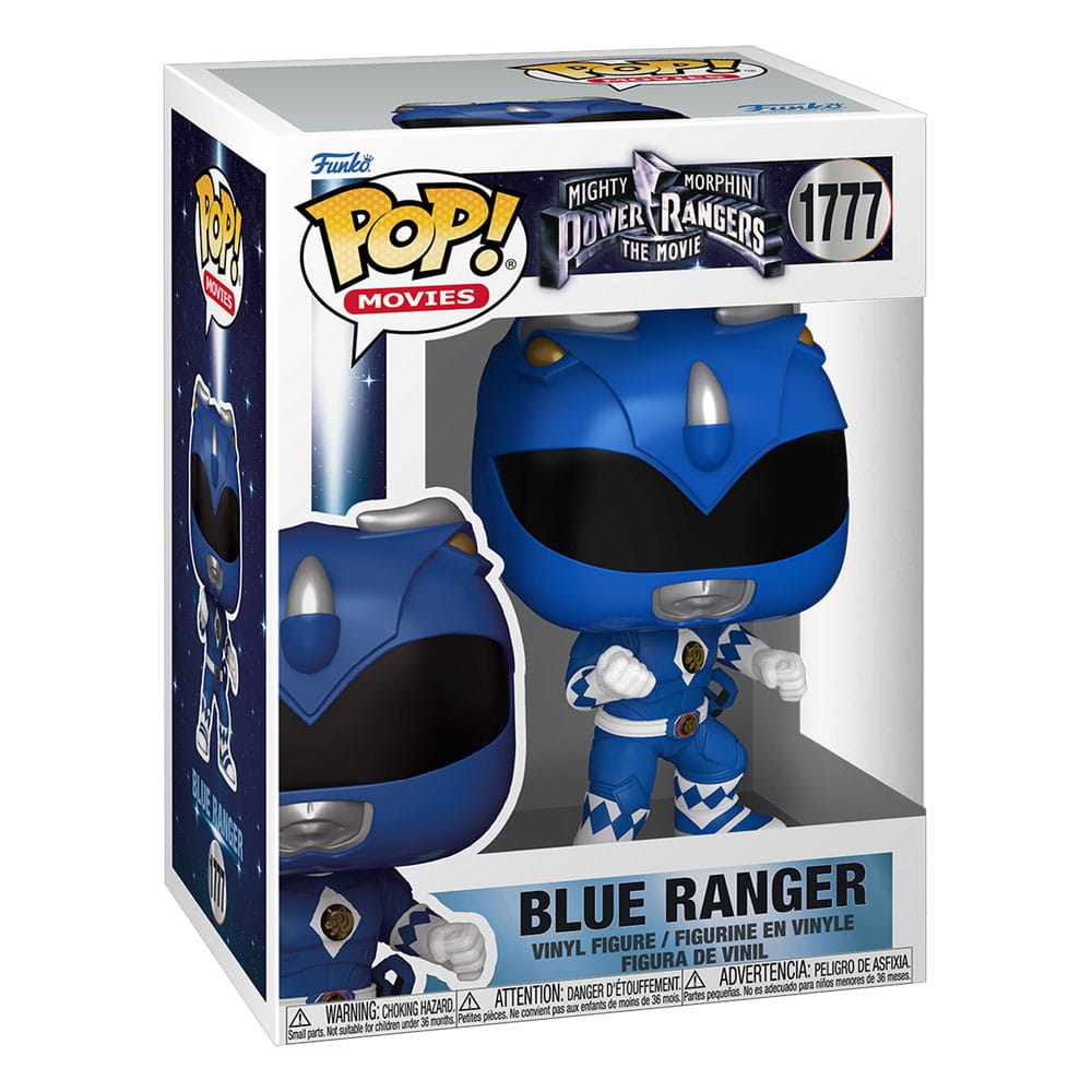 Funko POP! Movies - Mighty Morphin Power Rangers, The Movie - Blue Ranger #1777