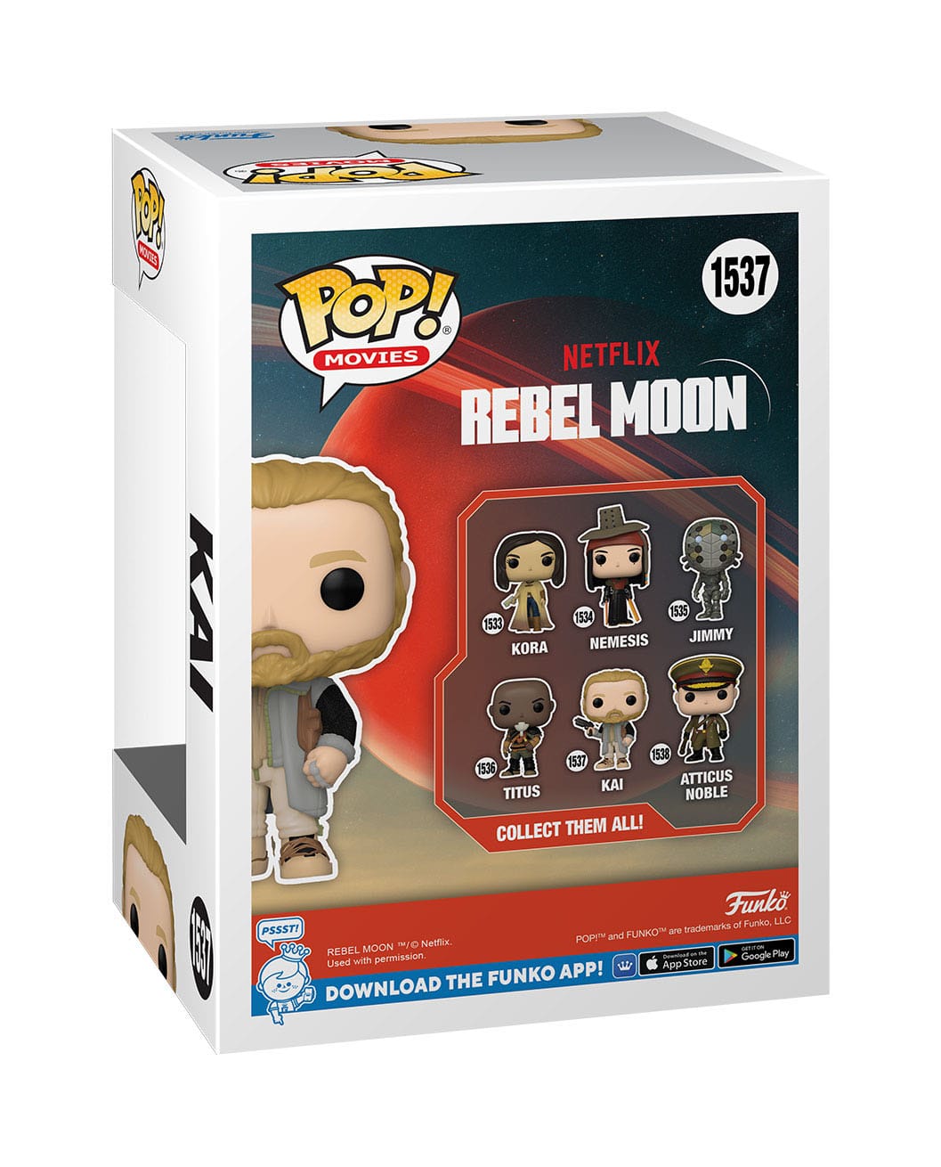 Funko POP! Movies - Rebel Moon - Kai (1537)