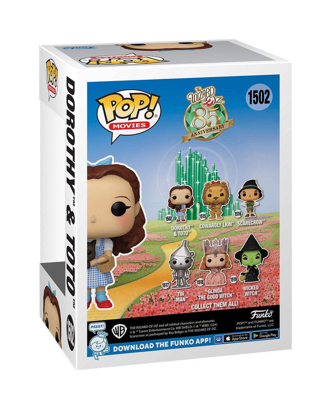 Funko POP! Movies - The Wizard of Oz - Dorothy & Toto (1502)