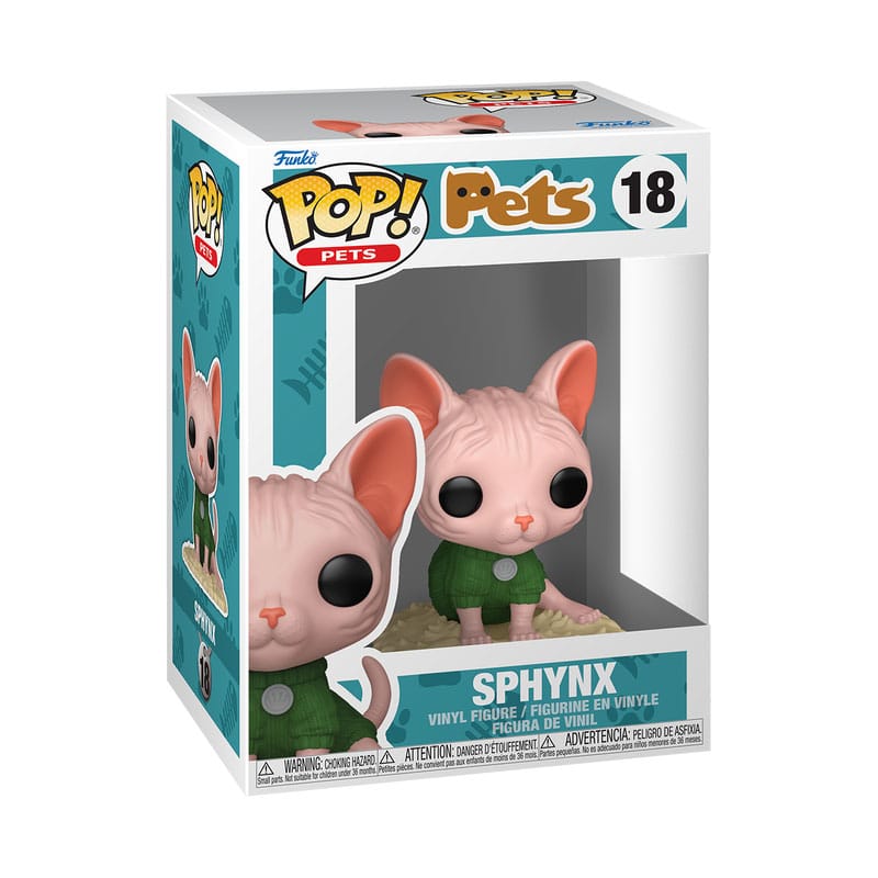 Funko POP! Pets - Cats - Sphynx #18