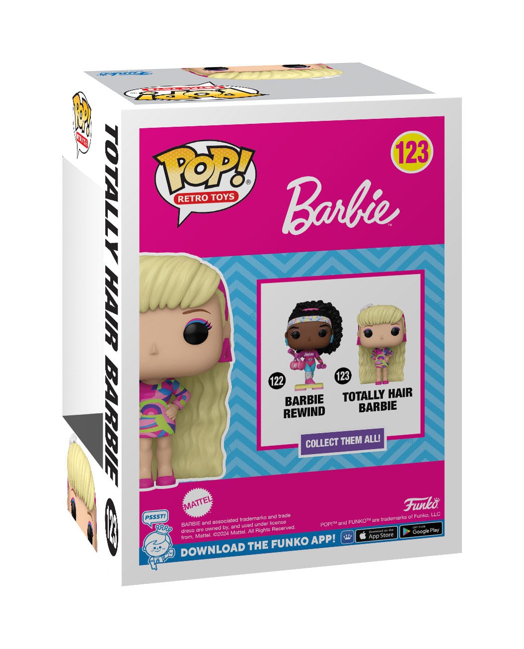 Funko POP! Retro Toys - Barbie - Totally Hair Barbie #123
