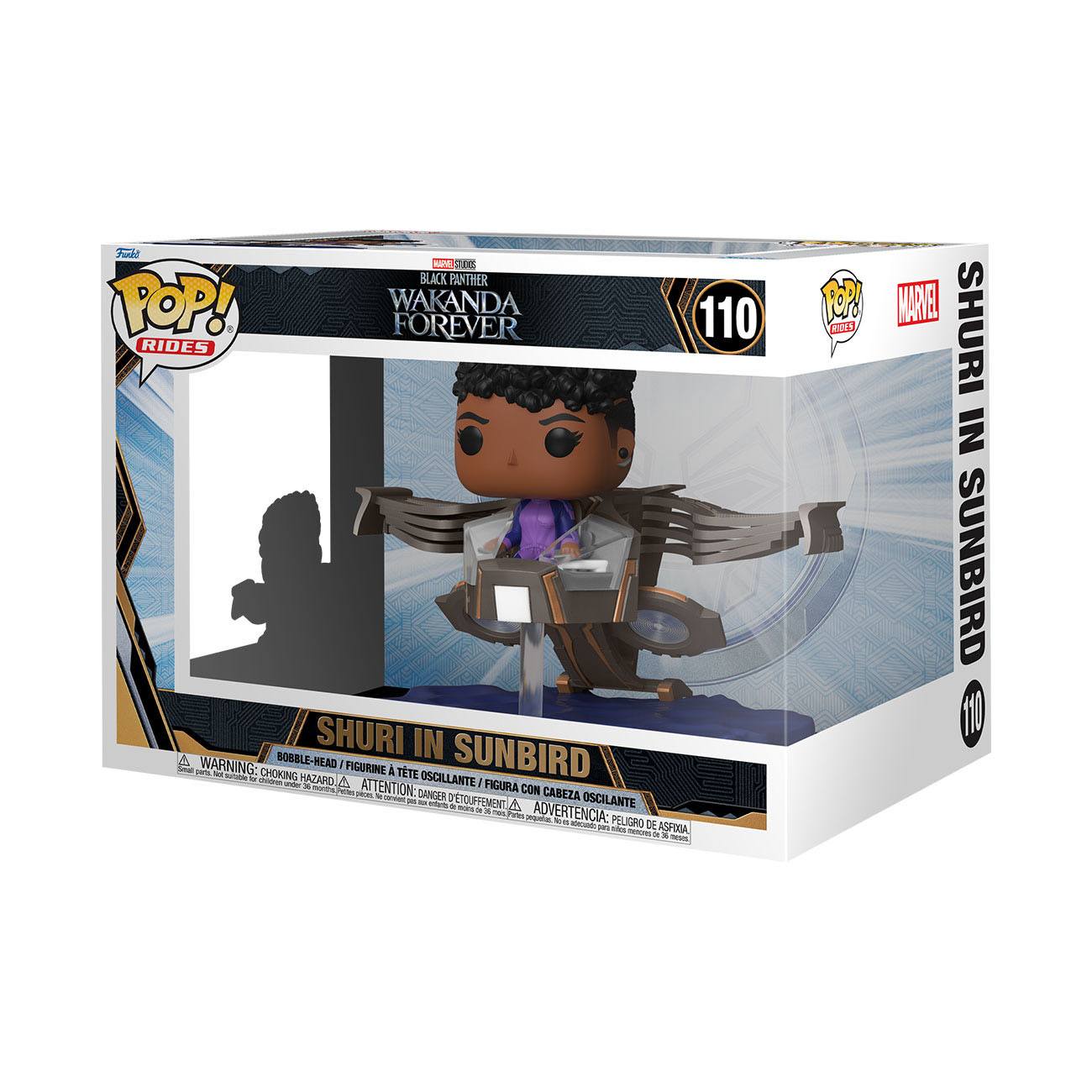 Funko POP! Rides - Black Panther, Wakanda Forever - Shuri in Sunbird #110