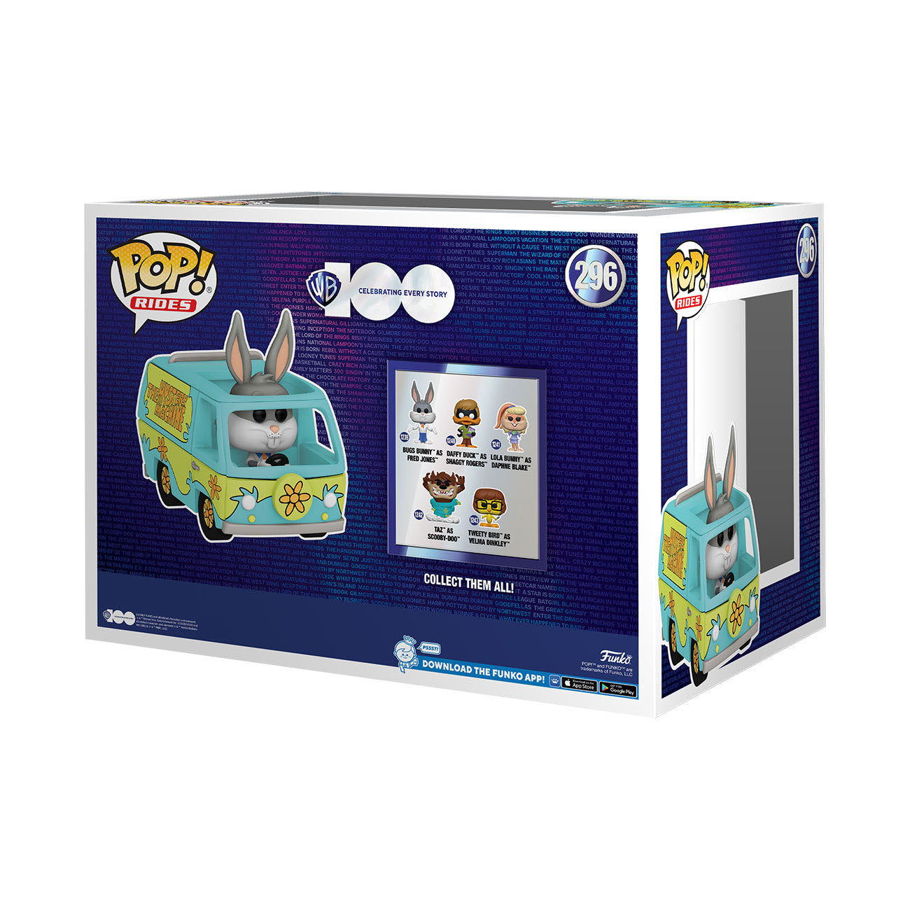 Funko POP! Rides - Looney Tunes - Mystery Machine w/ Bugs Bunny #296