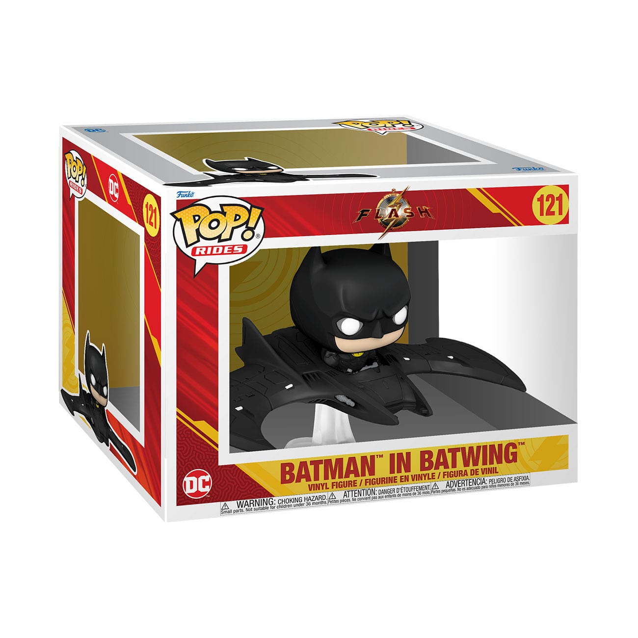 Funko POP! Rides - The Flash - Batman in Batwing #121