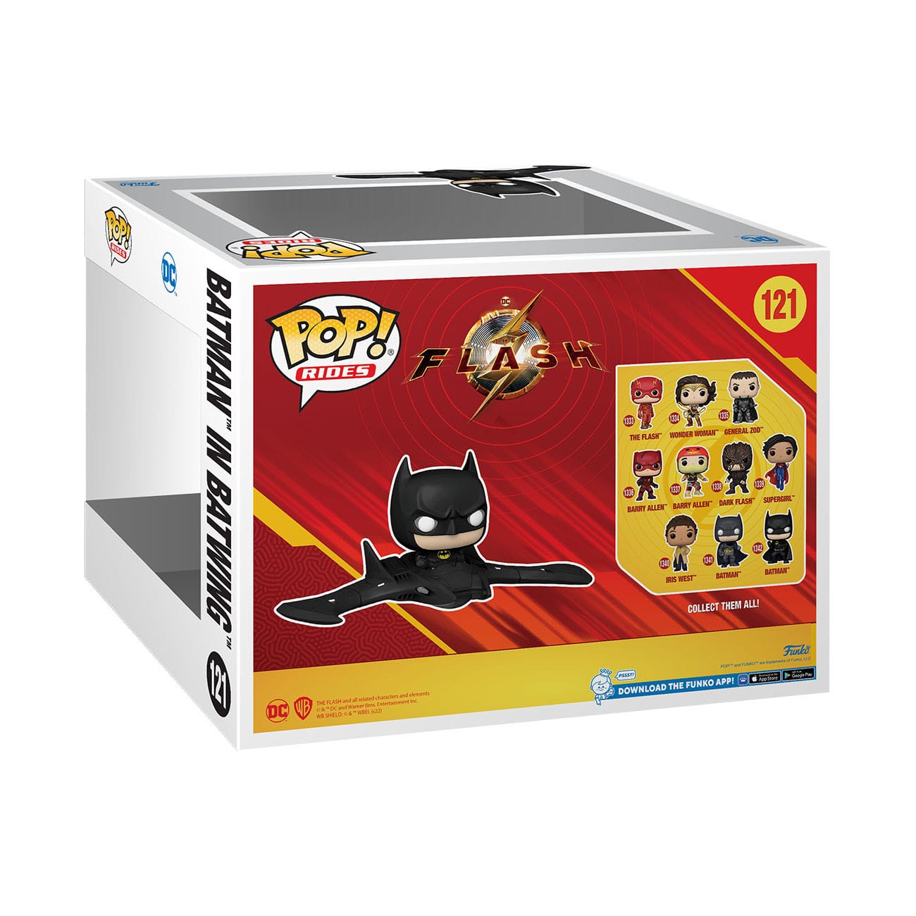 Funko POP! Rides - The Flash - Batman in Batwing #121