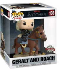 Funko POP! Rides  - The Witcher - Gerald Van Rivia & Roach #108 - Exclusive