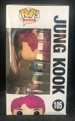 Funko POP! Rocks - BTS (Bangtang Boys) - Jung Kook (105) 'Small Box Damage'