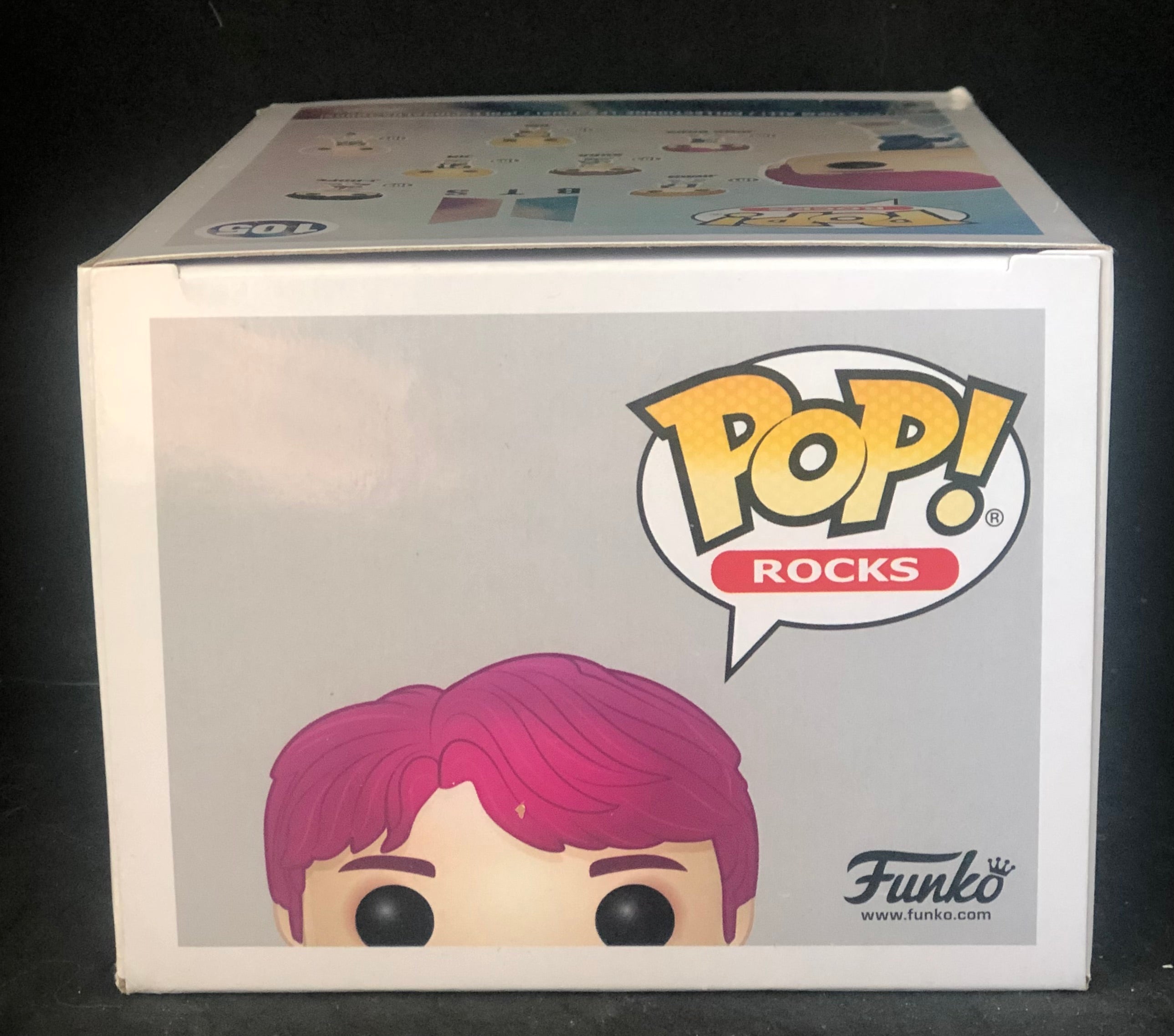 Funko POP! Rocks - BTS (Bangtang Boys) - Jung Kook (105) 'Small Box Damage'