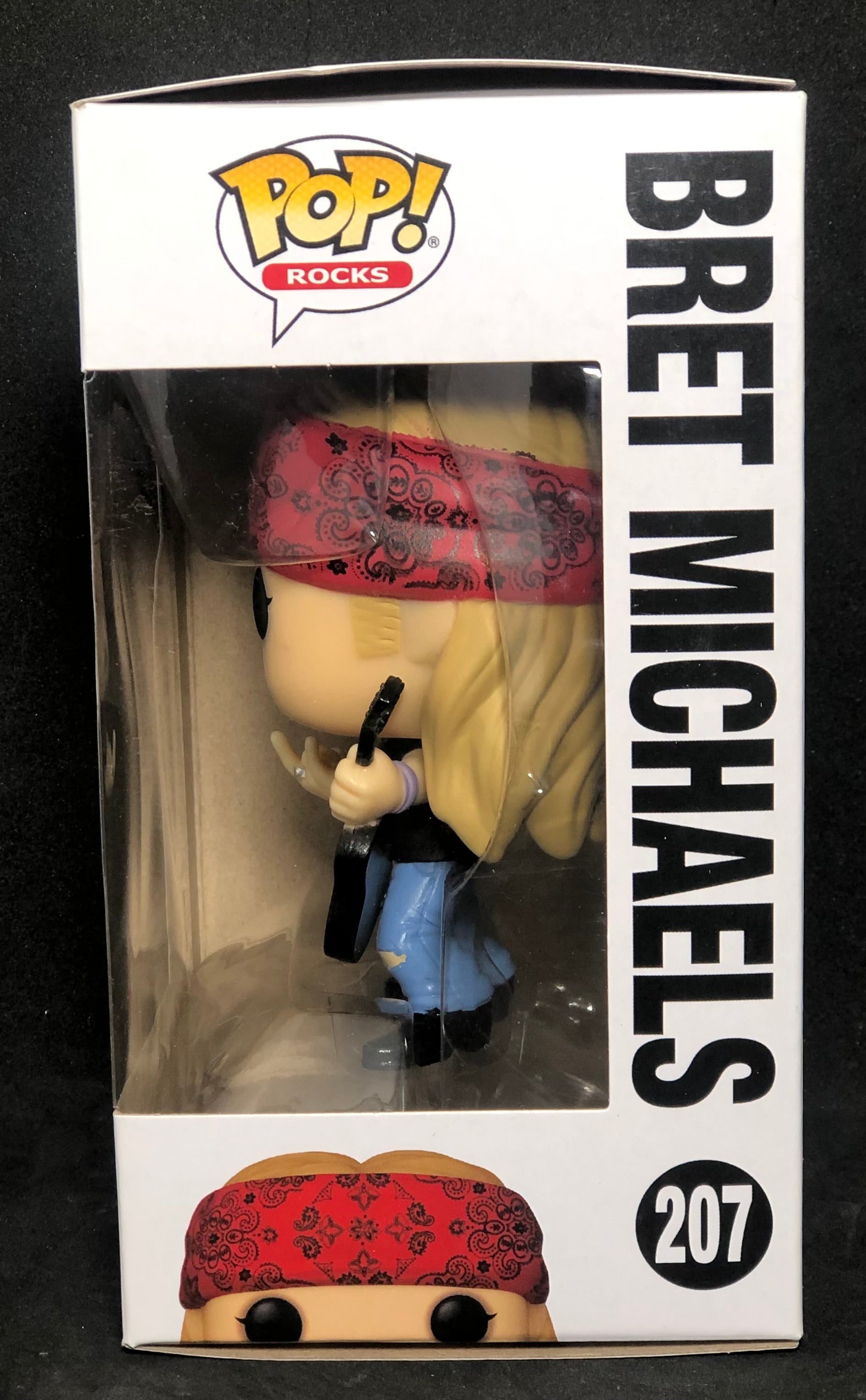 Funko POP! Rocks - Bret Michaels - Bret Michaels (207) 'Minor Box Damage'