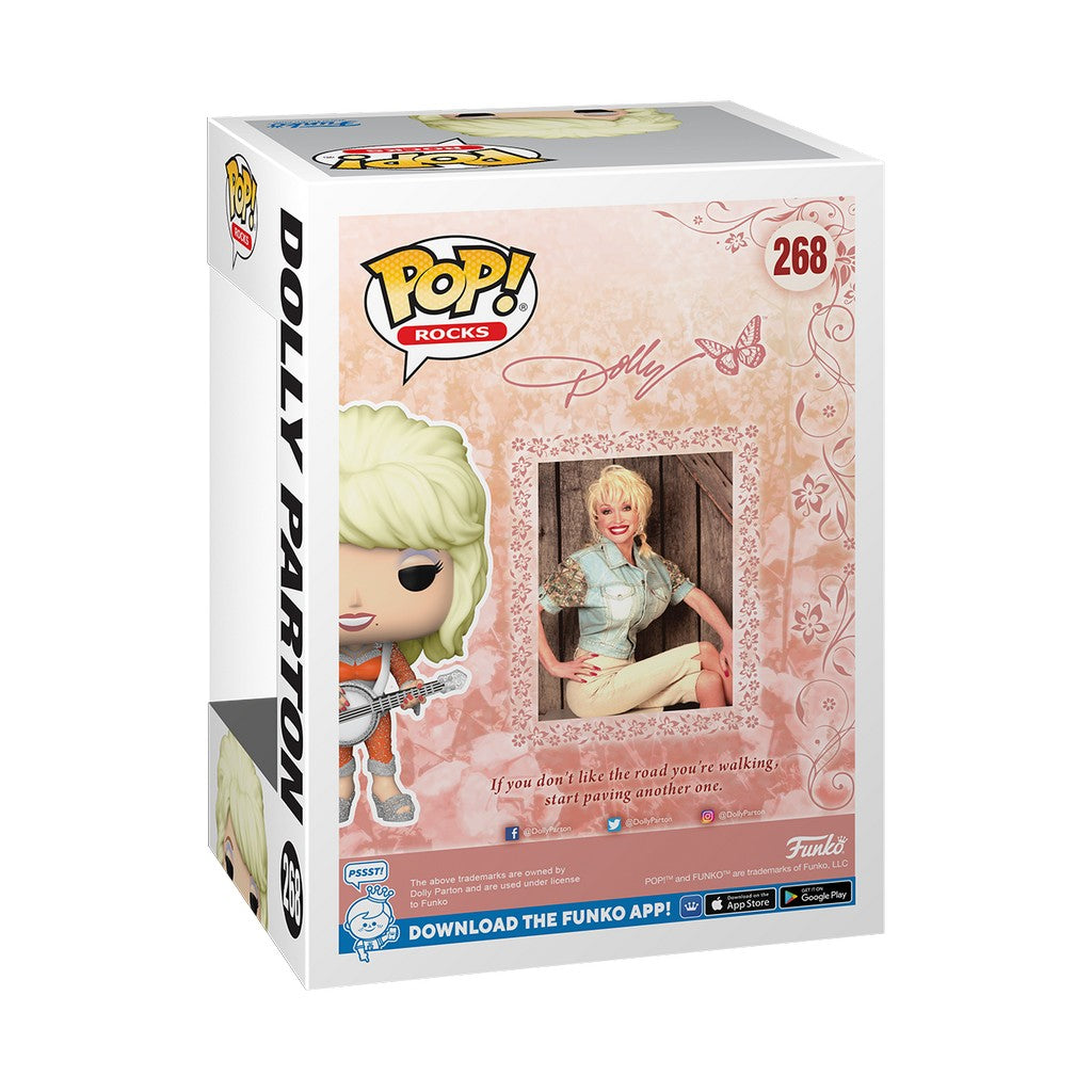 Funko POP! Rocks - Dolly Parton - Dolly Parton (268)