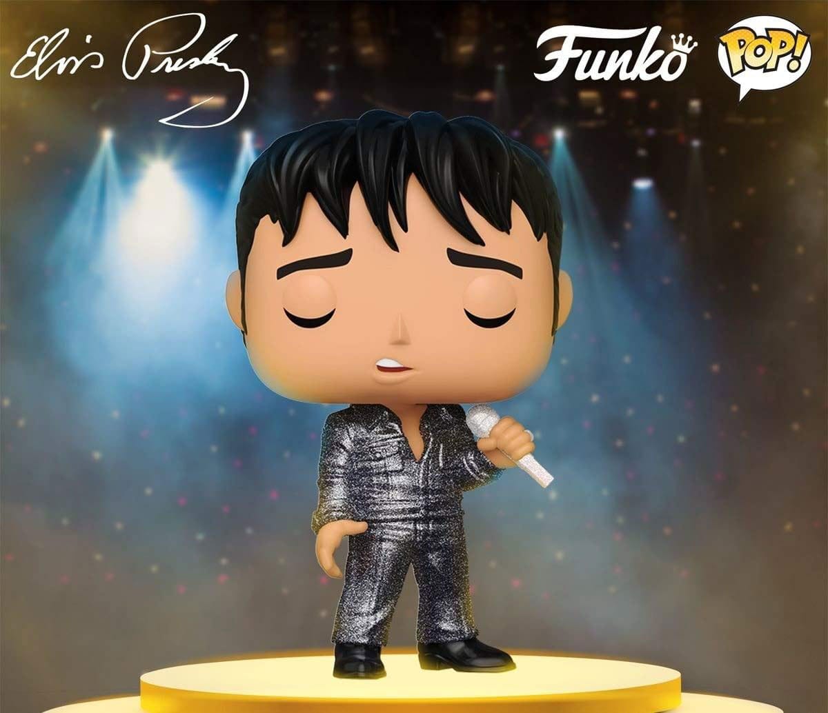 Funko POP! Rocks - Elvis Presley - Elvis '69 Comeback Special (Diamond Collection) (188) Exclusive