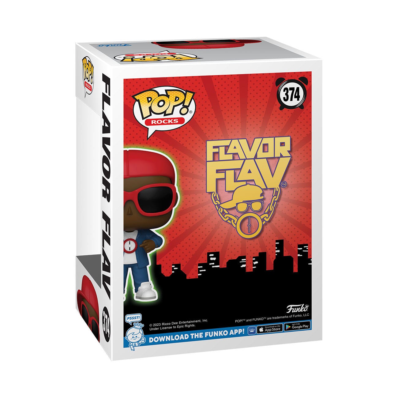 Funko POP! Rocks - Flavor Flav - Flavor Flav 'Love' (374)