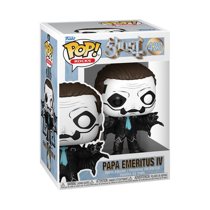 Funko POP! Rocks - Ghost - Papa Emeritus IV (Bad Outfit) (Glitter) #428