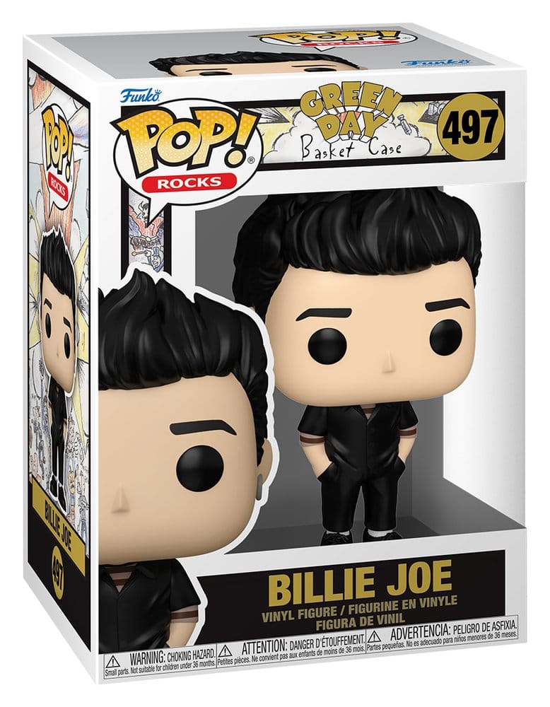 Funko POP! Rocks - Green Day, Basket Case - Billie Joe #497