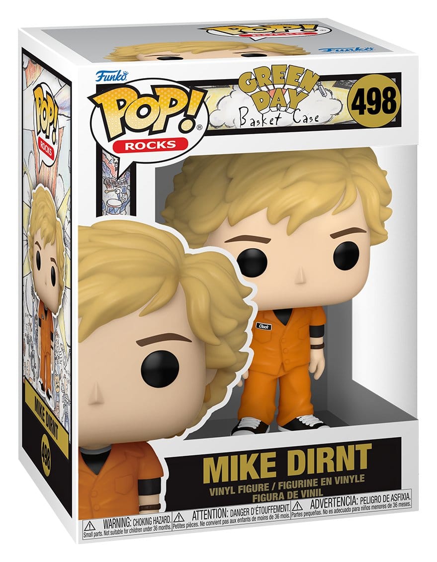 Funko POP! Rocks - Green Day, Basket Case - Mike Dirnt #498