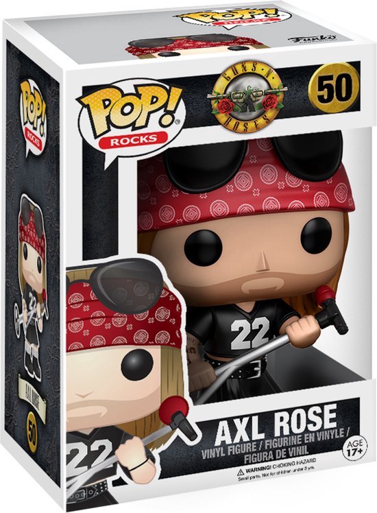 Funko POP! Rocks - Guns 'N' Roses - Axl Rose #50