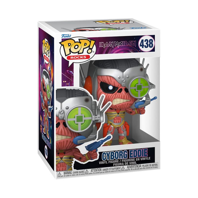 Funko POP! Rocks - Iron Maiden - Cyborg Eddie (438)