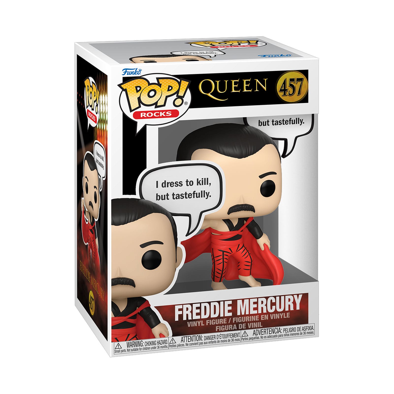 Funko POP! Rocks - Queen - Freddie Mercury (I Dress to Kill) #457