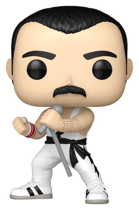 Funko POP! Rocks - Queen - Freddie Mercury (white singlet) #496