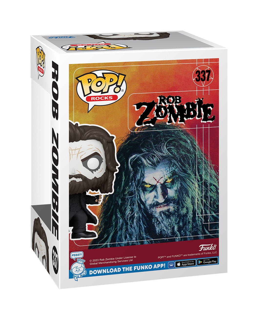 Funko POP! Rocks - Rob Zombie - Rob Zombie 'Dragula' (337)