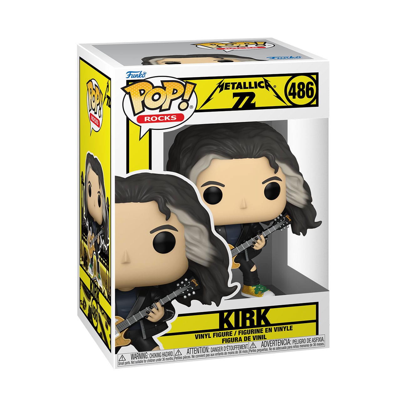 Funko POP! Rocks – Metallica – Kirk Hammett (72 Seasons) #486