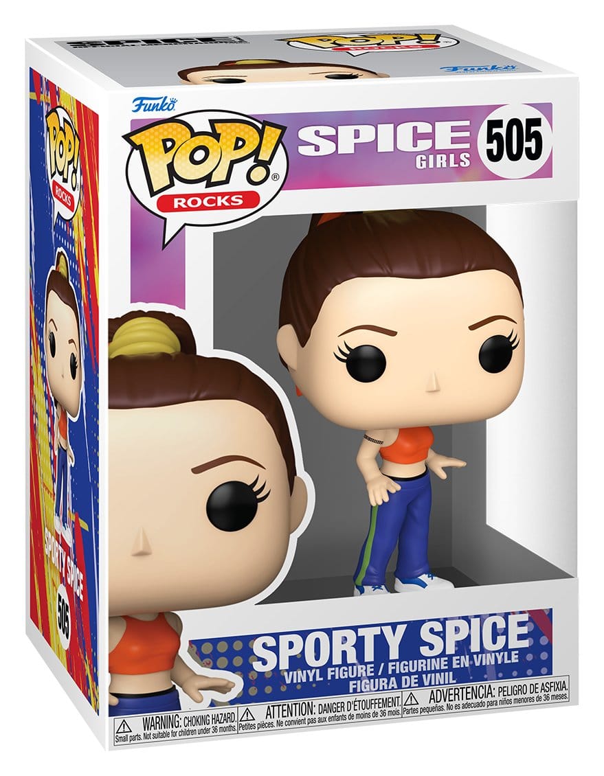 Funko POP! Rocks – Spice Girls – Sporty Spice #505