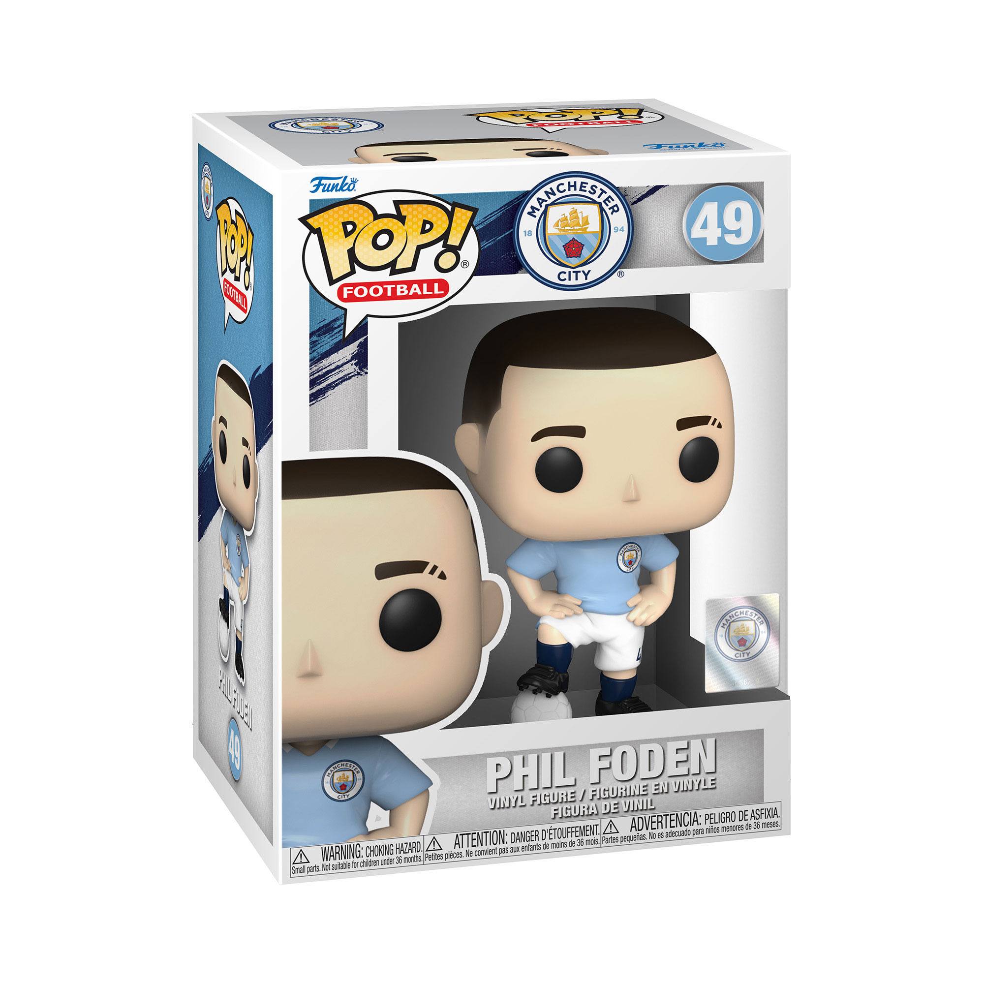 Funko POP! Sports - Football, Manchester City F.C. - Phil Foden #49