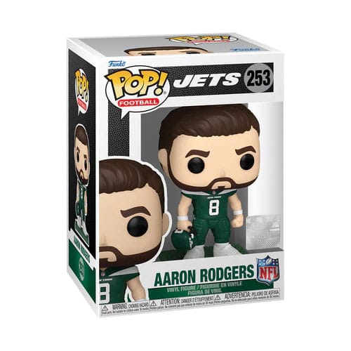 Funko POP! Sports - NFL Football - Aaron Rodgers (New York Jets) #253