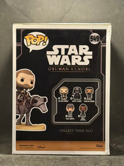 Funko POP! Star Wars - Ben Kenobi on Eopie (549) "Box Damage"
