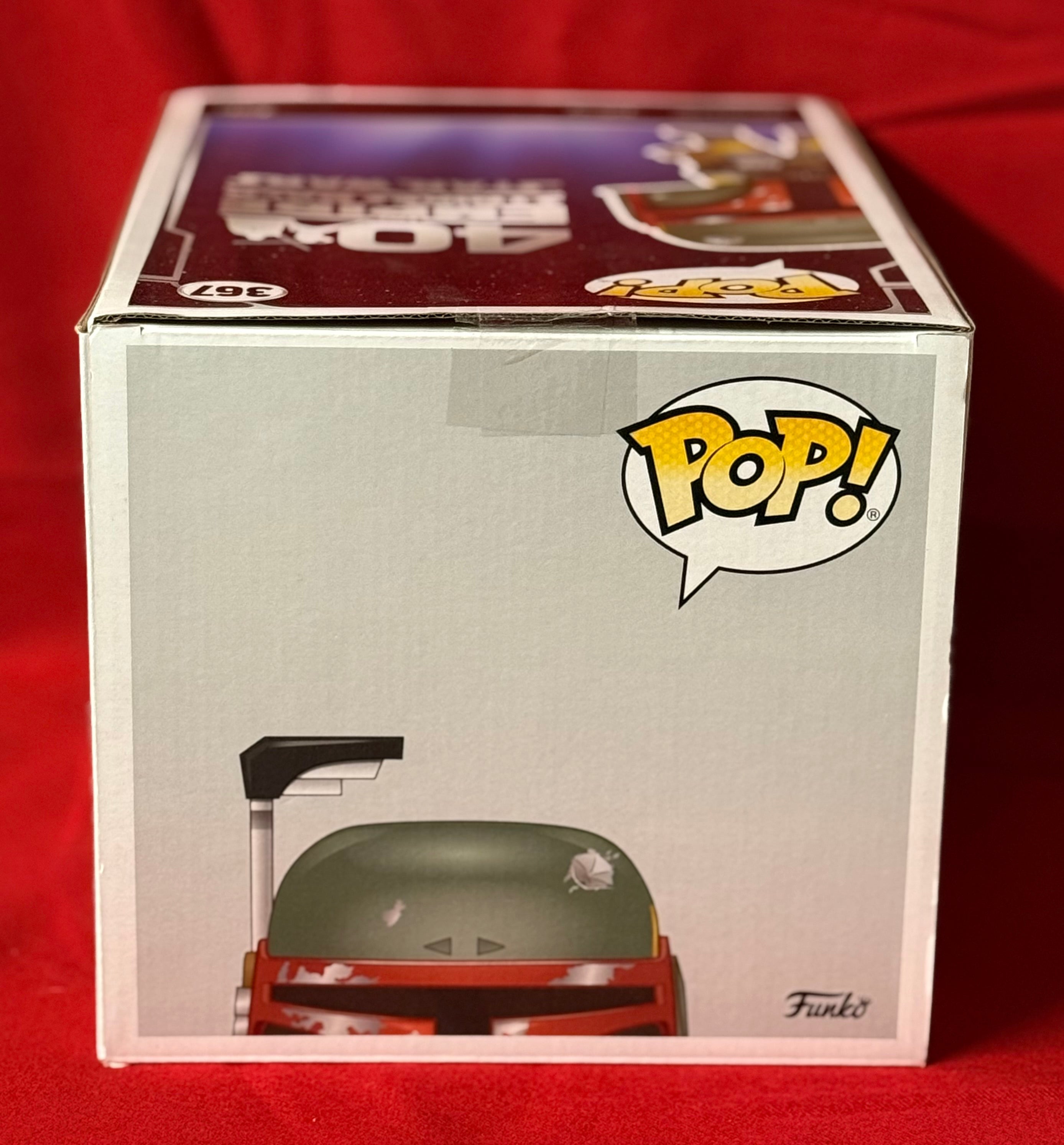 Funko POP! Star Wars - Star Wars, The Empire Strakes Back - Boba Fett 10" (367) Exclusive "Small Box Damage"
