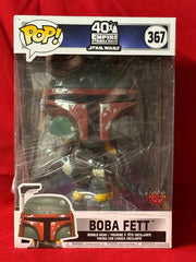 Funko POP! Star Wars - Star Wars, The Empire Strakes Back - Boba Fett 10" (367) Exclusive "Small Box Damage"