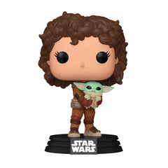 Funko POP! Star Wars - The Mandalorian - Peli Motto w/ Grogu (665)