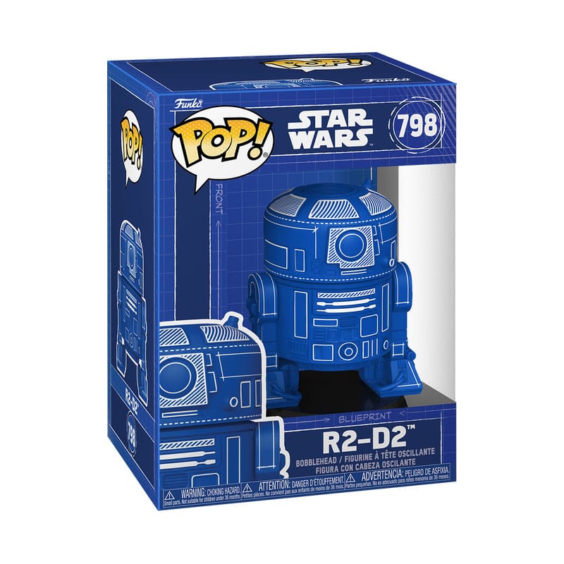 Funko POP! Star Wars – R2-D2 (Blueprint Deco) #798.