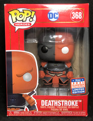 Funko POP! Television - DC Super Heroes - Deathstroke SDCC 2021 (368) 'Minor Box Damage'