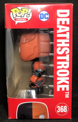 Funko POP! Television - DC Super Heroes - Deathstroke SDCC 2021 (368) 'Minor Box Damage'
