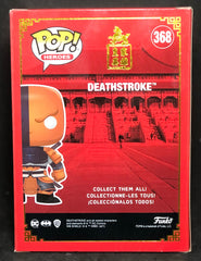 Funko POP! Television - DC Super Heroes - Deathstroke SDCC 2021 (368) 'Minor Box Damage'