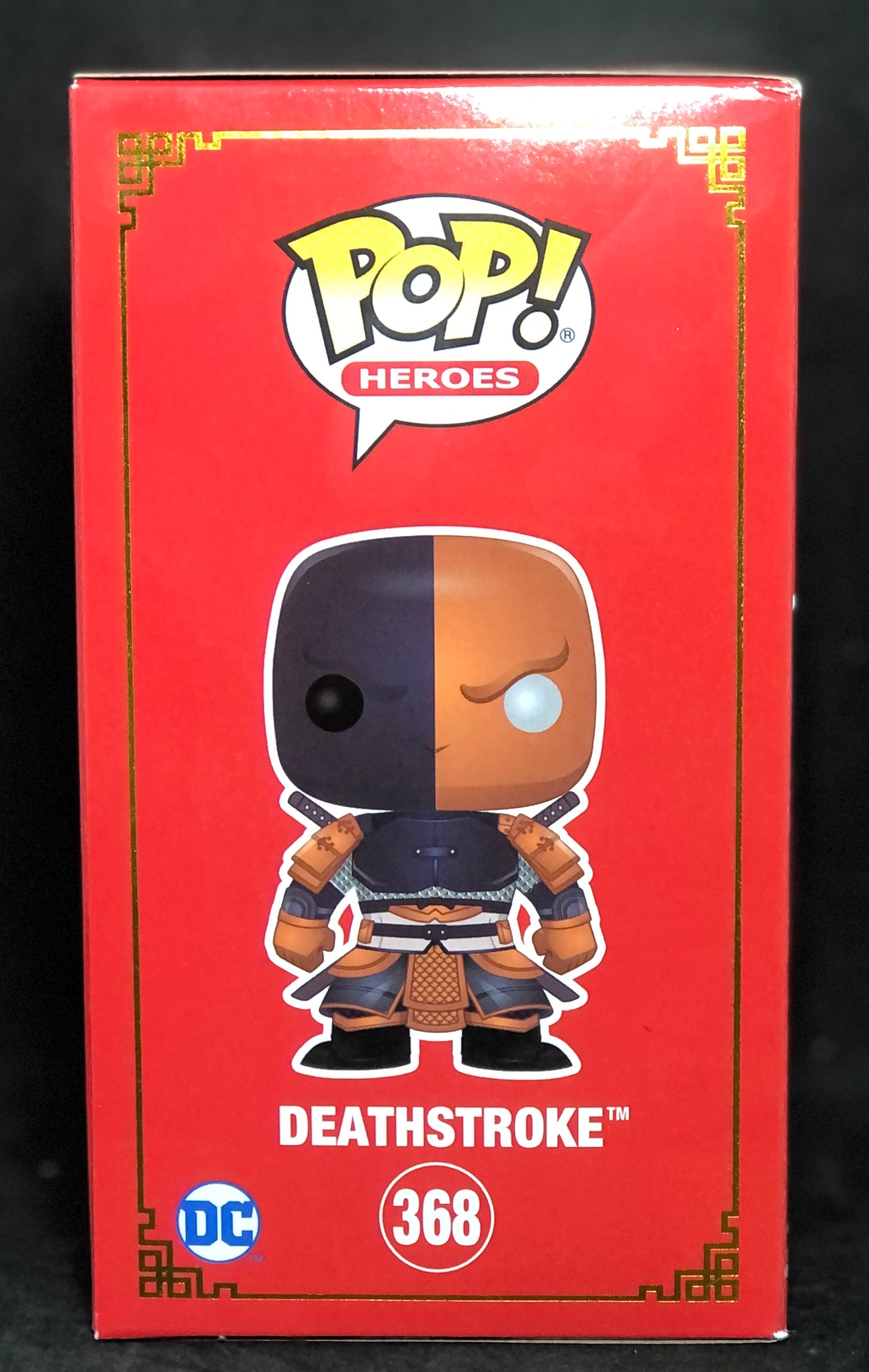 Funko POP! Television - DC Super Heroes - Deathstroke SDCC 2021 (368) 'Minor Box Damage'