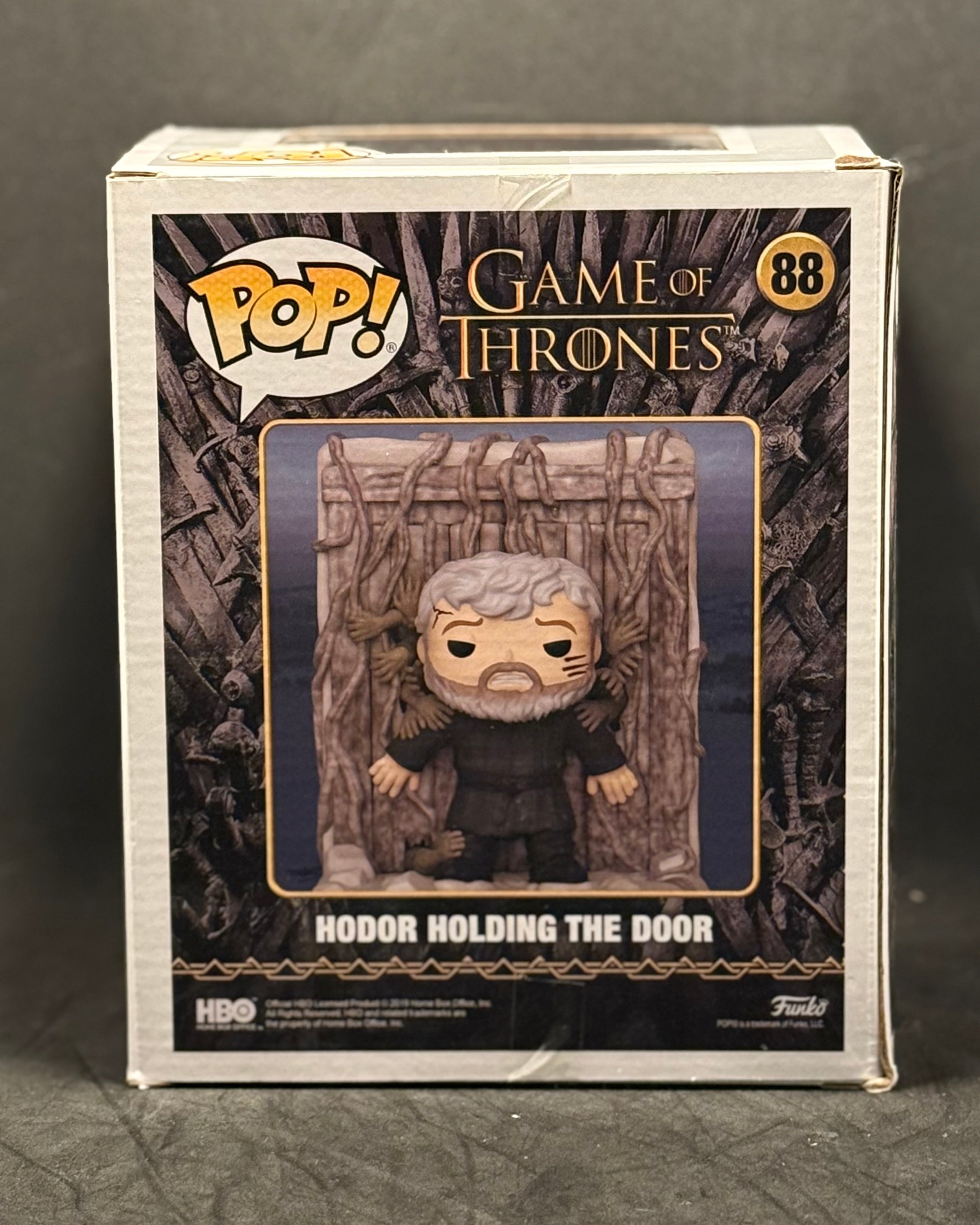 Funko POP! Television - Game of Thrones - Hodor holding the Door (88) Small Box Damage