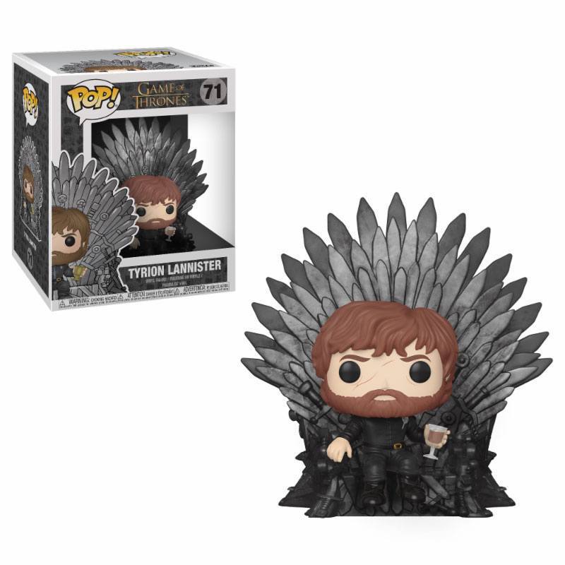 
Funko POP! Television - Game of Thrones : Tyrion Lannister sitting on Iron Throne (71)
