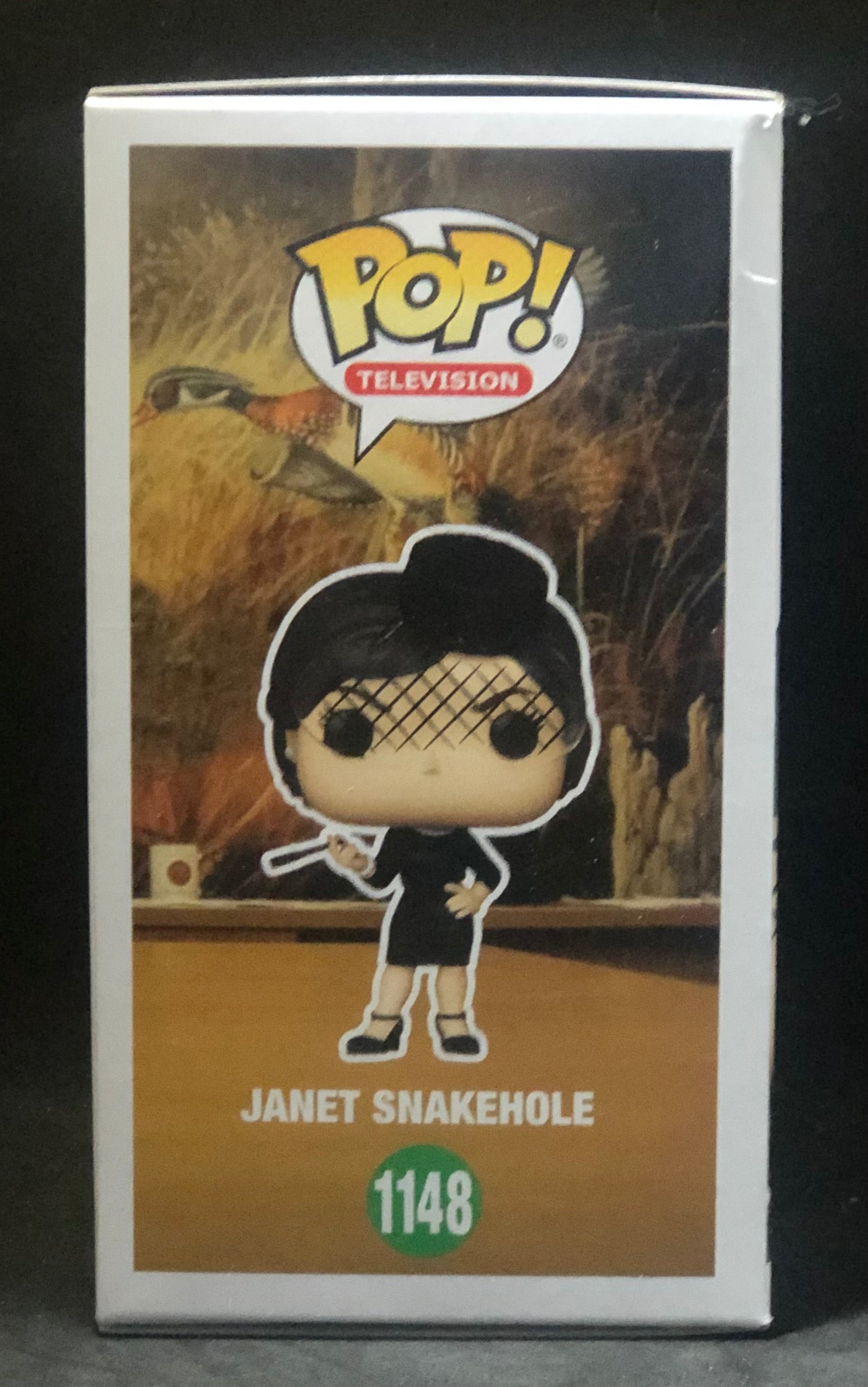 Funko POP! Television - Parks & Recreation - Janet Snakehole (1148) 'Small Box Damage'